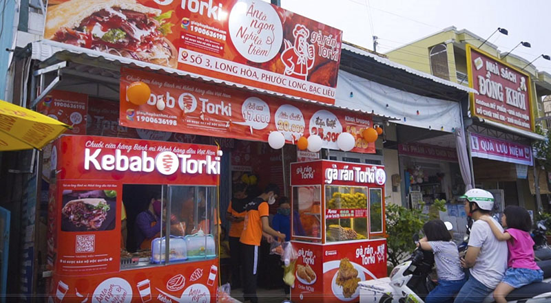 Sự thành công của thống nhượng quyền Kebab Torki đến từ sản phẩm chất lượng