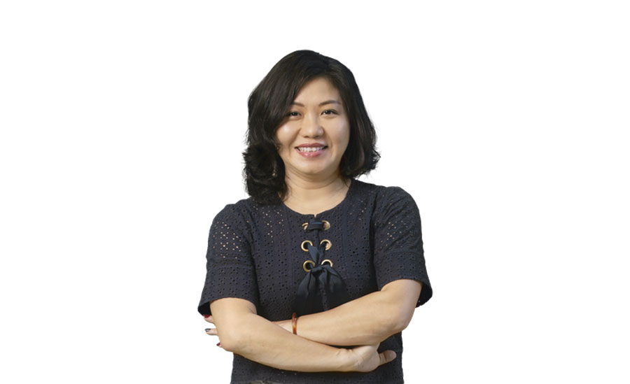 Bà Nguyễn Thị Mai, Phó Chủ tịch Marketing Ngành hàng Chăm sóc gia đình Unilever Việt Nam