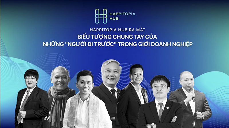 Happitopia Hub – Hệ sinh thái khởi nghiệp toàn diện quy mô lớn nhất Việt Nam