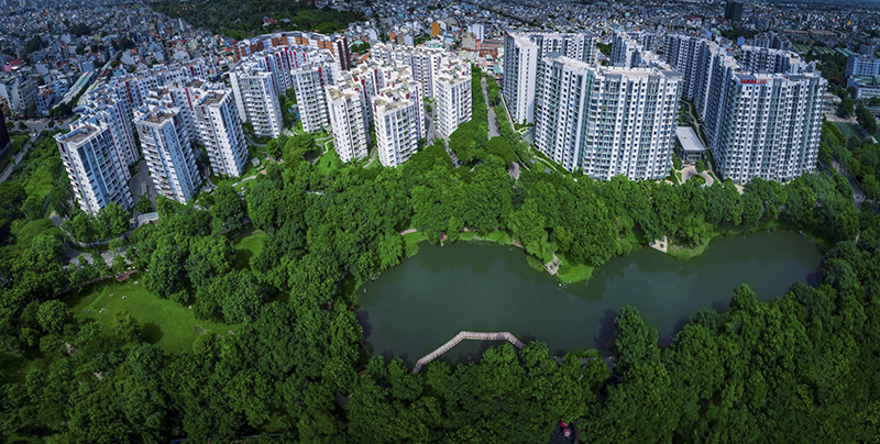 Được mệnh danh là “lá phổi xanh” phía Tây Sài Gòn, Celadon City đang sở hữu công viên tư nhân lớn nhất TP.HCM hiện nay. Ảnh: Thanh Tùng