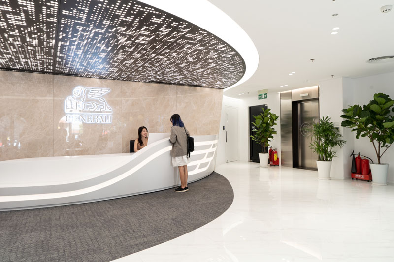 Với vị trí đắc địa cùng thiết kế trang nhã, Generali Plaza sẽ là một không gian phục vụ, chăm sóc khách hàng hiện đại, tinh tế 