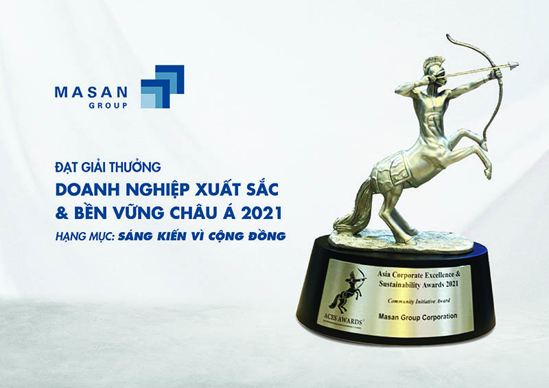 Dấu ấn Masan tại giải thưởng Doanh nghiệp xuất sắc và bền vững châu Á 2021