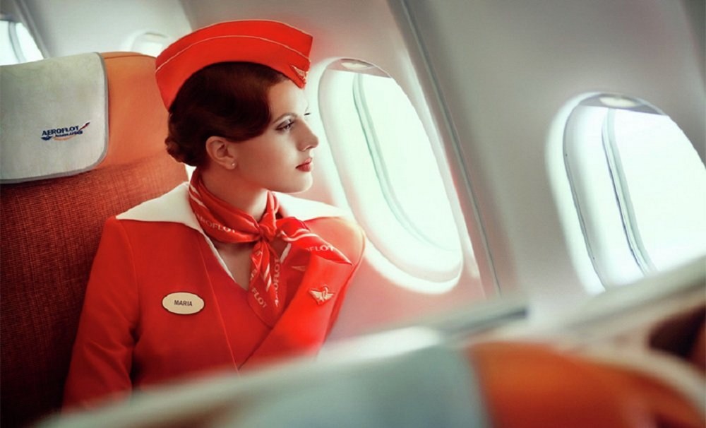 Tiếp viên của hãng hàng không Aeroflot. (Nguồn: sputniknews)