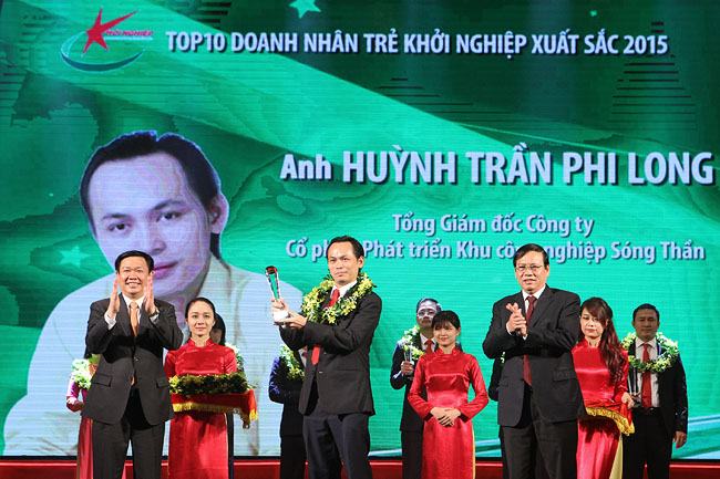 Huỳnh Trần Phi Long, Tổng Giám đốc Công ty Cổ phần Phát triển khu công nghiệp Sóng thần
