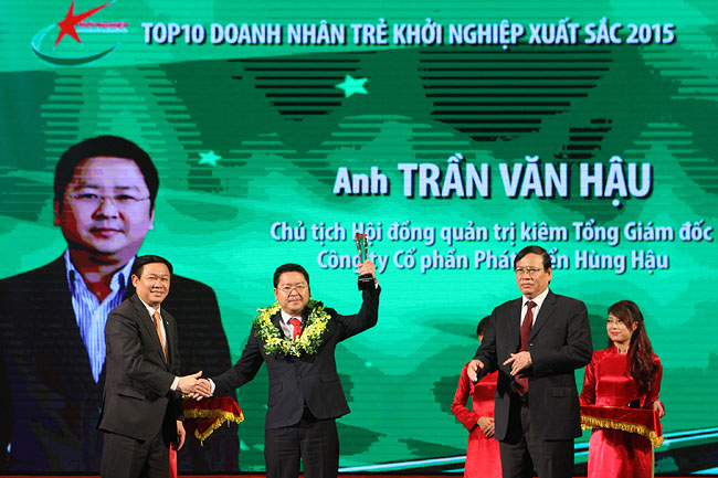 Đó là Trần Văn Hậu, Chủ tịch Hội đồng quản trị Công ty cổ phần phát triển Hùng Hậu