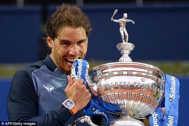 Rafael Nadal lần thứ 9 đăng quang Barcelona Open 2016. (Nguồn: AFP/Getty Images)