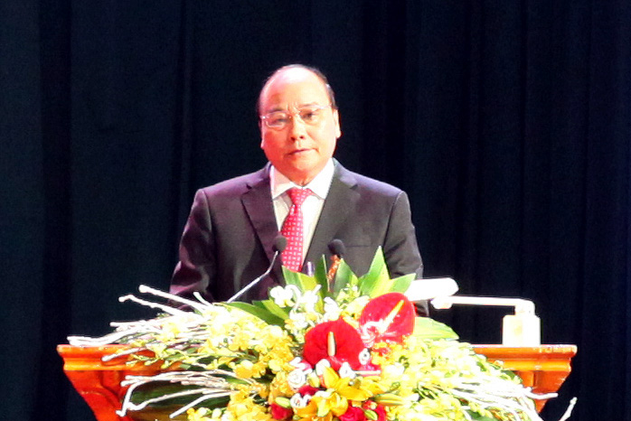 Thủ tướng Nguyễn Xuân Phúc trực tiếp chủ trì Lễ Phát động phong trào thi đua yêu nước trong giới doanh nghiệp, doanh nhân.