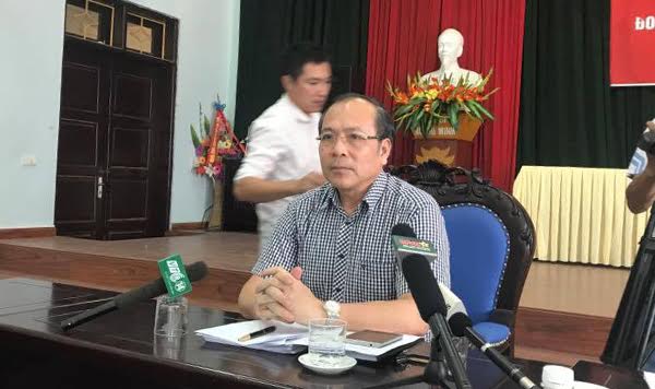 Chiều ngày 8/6, Giám đốc Sở Y tế Hoà Bình Trần Quang Khánh tổ chức họp báo công bố kết luận của hội đồng chuyên môn