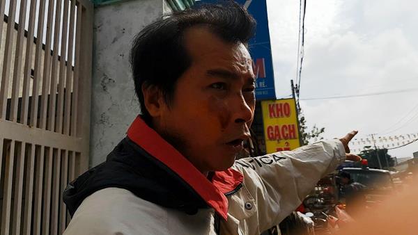 Anh Nguyễn Văn Thành, một trong những nạn nhân thoát chết thuật lại sự việc