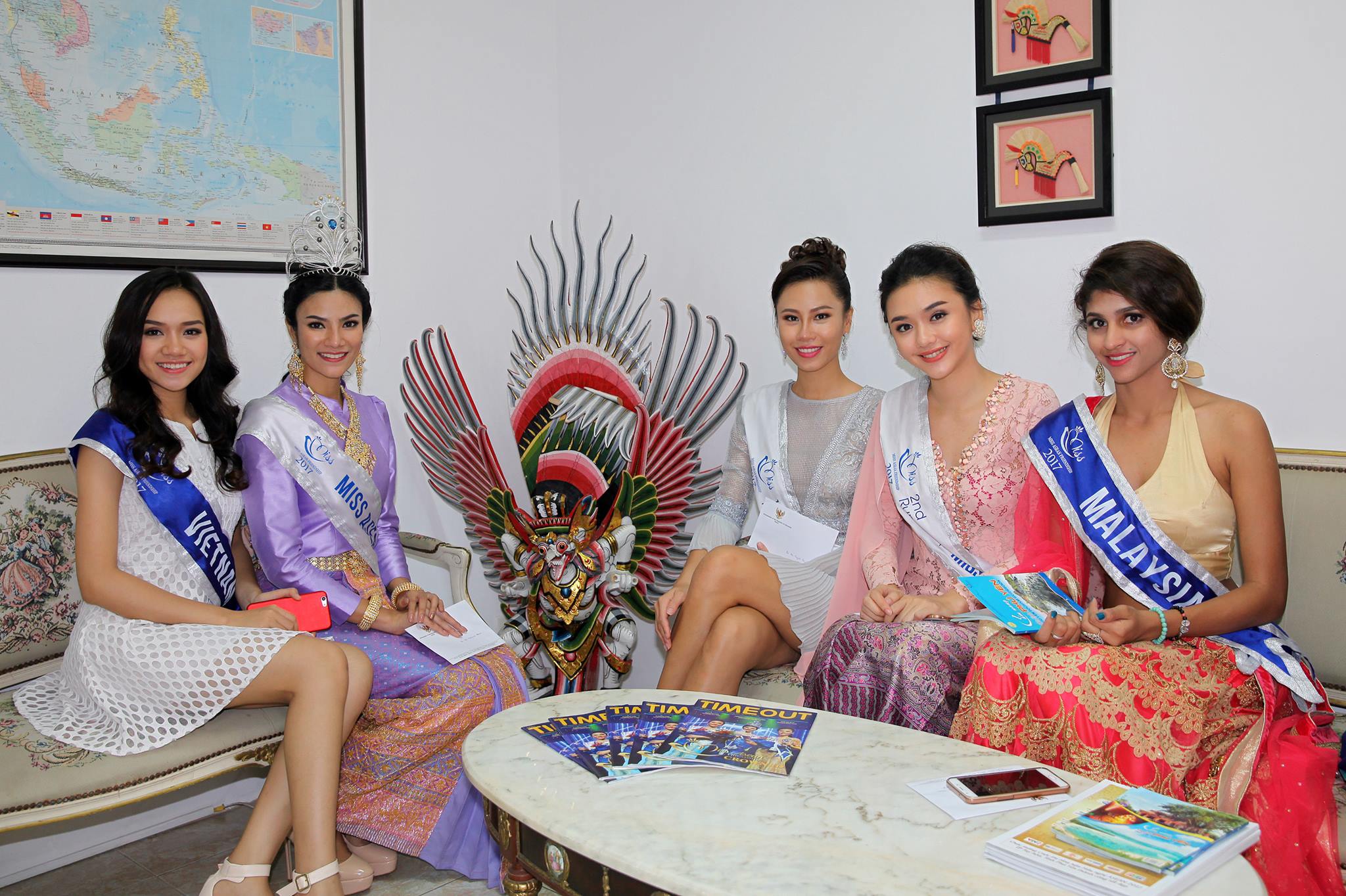 Hoa hậu, Á hậu và Top 10 Miss ASEAN Frendship 2017
