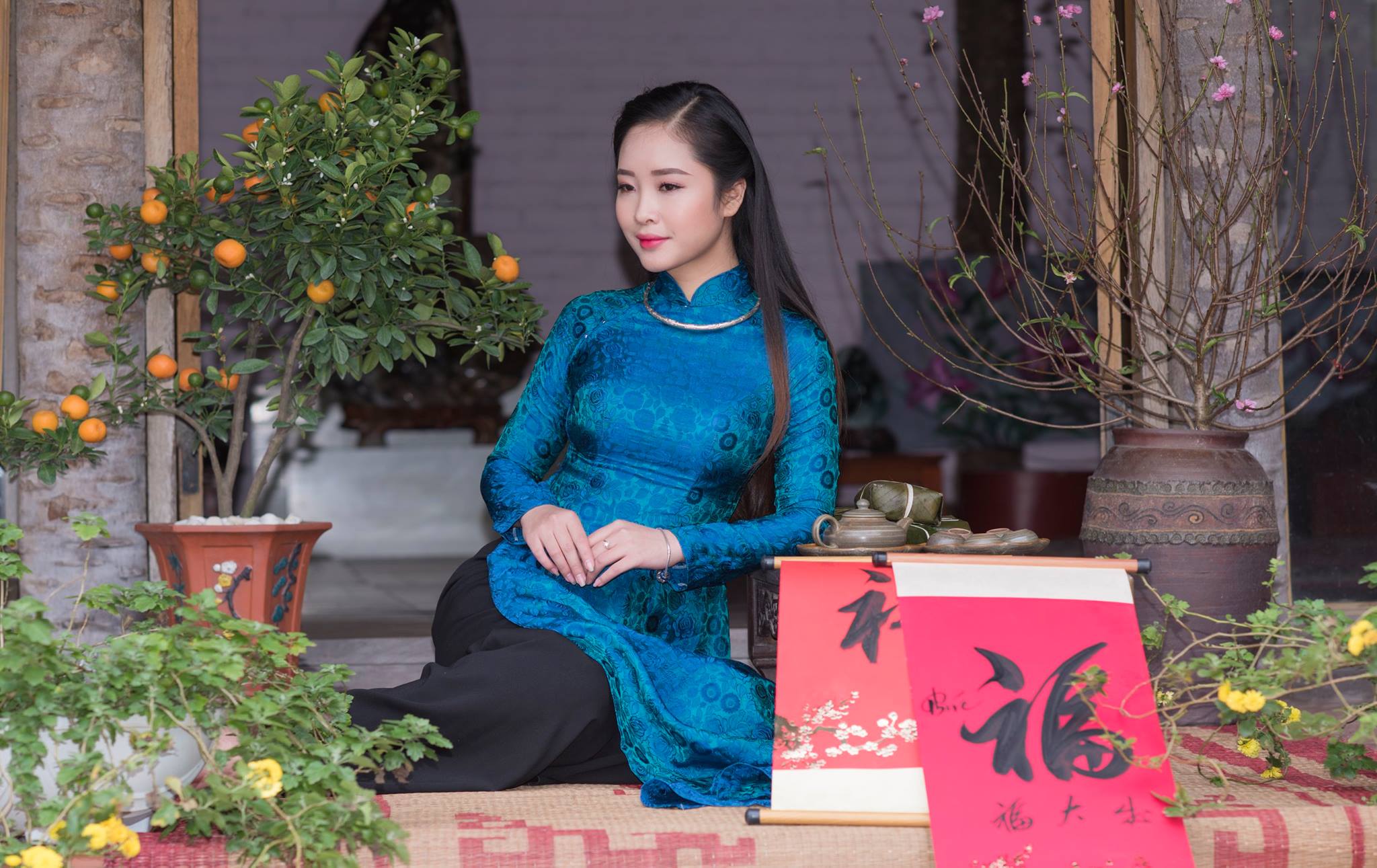 Nữ sinh Hà Tĩnh top 15 Hoa hậu Đại dương duyên dáng với áo 