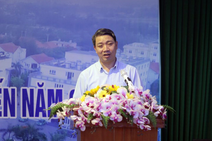 ông Lê Đức Giang - Phó Bí thư - Chủ tịch UBND huyện Hoằng Hóa