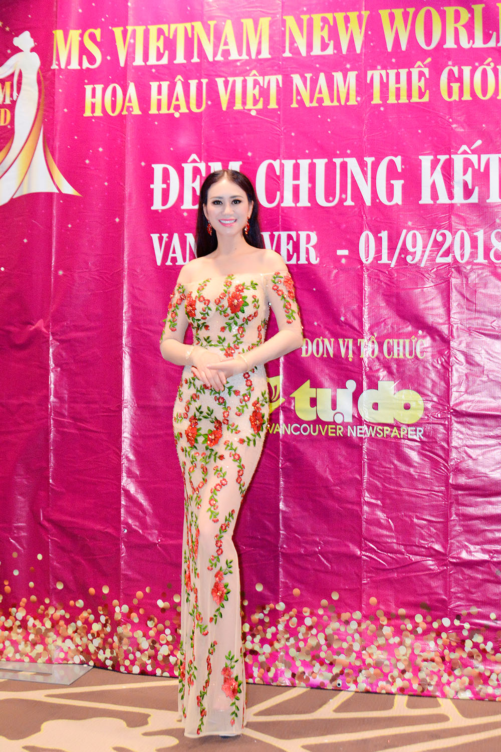Nhà sáng lập Ms Vietnam New World khoe nhan sắc rạng ngời tại Thanks Party