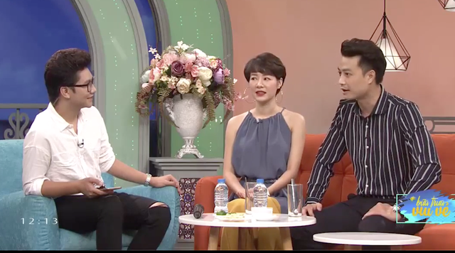Cặp vợ chồng trong "Về nhà đi con", Uyên (Kim Ngọc ) và Thành (Tiến Lộc) xuất hiện trên truyền hình chia sẻ về vai diễn đáng nhớ.