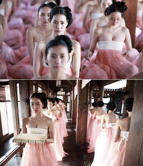 Các thiết kế tại Miss Korea khiến nhiều người liên tưởng tới trang phục Hanbok gây tranh cãi trong phim The Treacherous (Vương triều dục vọng, 2015) - phim về một ông vua hoang dâm, tàn bạo.  Cuộc thi năm nay diễn ra từ tháng 4, với 32 thí sinh vào vòng chung kết. Người thắng cuộc là Kim Sae Yeon - nữ sinh 20 tuổi theo học tại Mỹ.