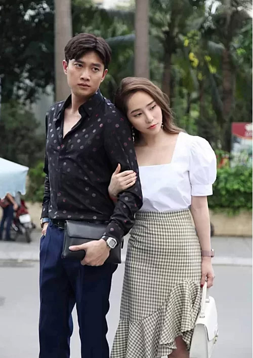Quỳnh Nga đảm nhận vai 'người thứ 3' xen vào hôn nhân của Thư và Vũ.