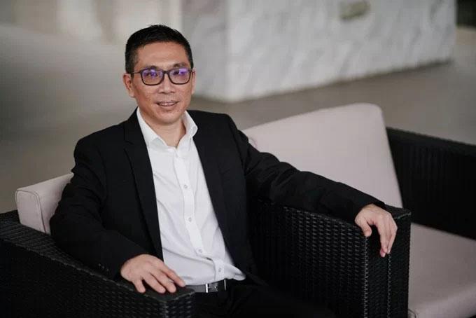 Vernon Kwek, CEO của công ty dịch vụ vệ sinh Primech Services & Engineering. Ảnh: Straitstimes. 