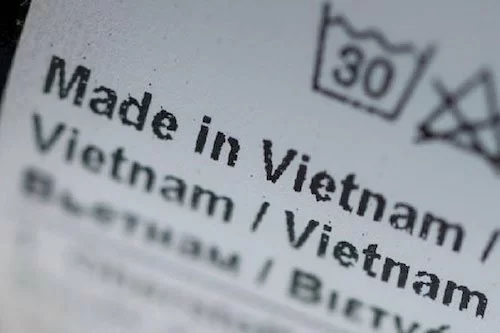Bộ tiêu chí thế nào là hàng hoá của Việt Nam, sản xuất tại Việt Nam đang được cơ quan quản lý xây dựng. Ảnh: TL
