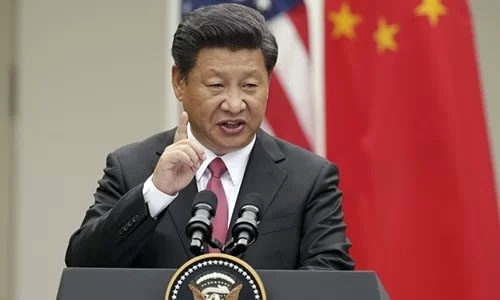 Chủ tịch Trung Quốc Tập Cận Bình tại Mỹ tháng 9/2015. Ảnh: Reuters.
