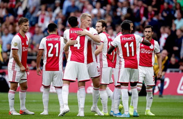 Niềm vui chiến thắng của Ajax