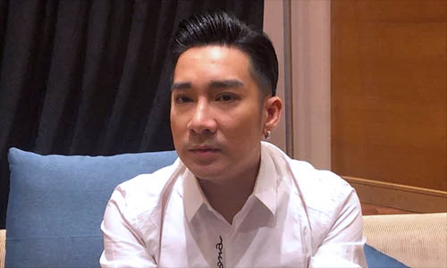 Ca sĩ Quang Hà trong buổi trao đổi với báo chí chiều 28/9. 
