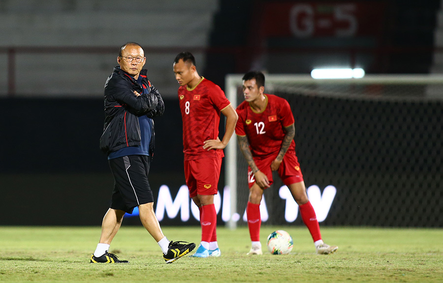Thầy Park có nhiều toan tính cho trận gặp Indonesia