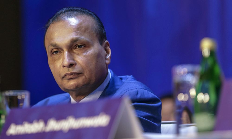 Ông Anil Ambani. Ảnh: Bloomberg