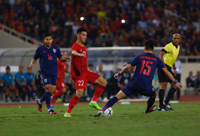 Hoà với Thái Lan để tiếp tục dẫn đầu bảng G không phải là kết quả tệ với đội tuyển Việt Nam (ảnh: Gia Hưng)