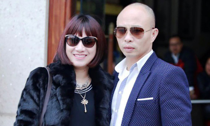 Vợ chồng Dương, Đường khi chưa bị bắt. Ảnh: Facebook nhân vật.