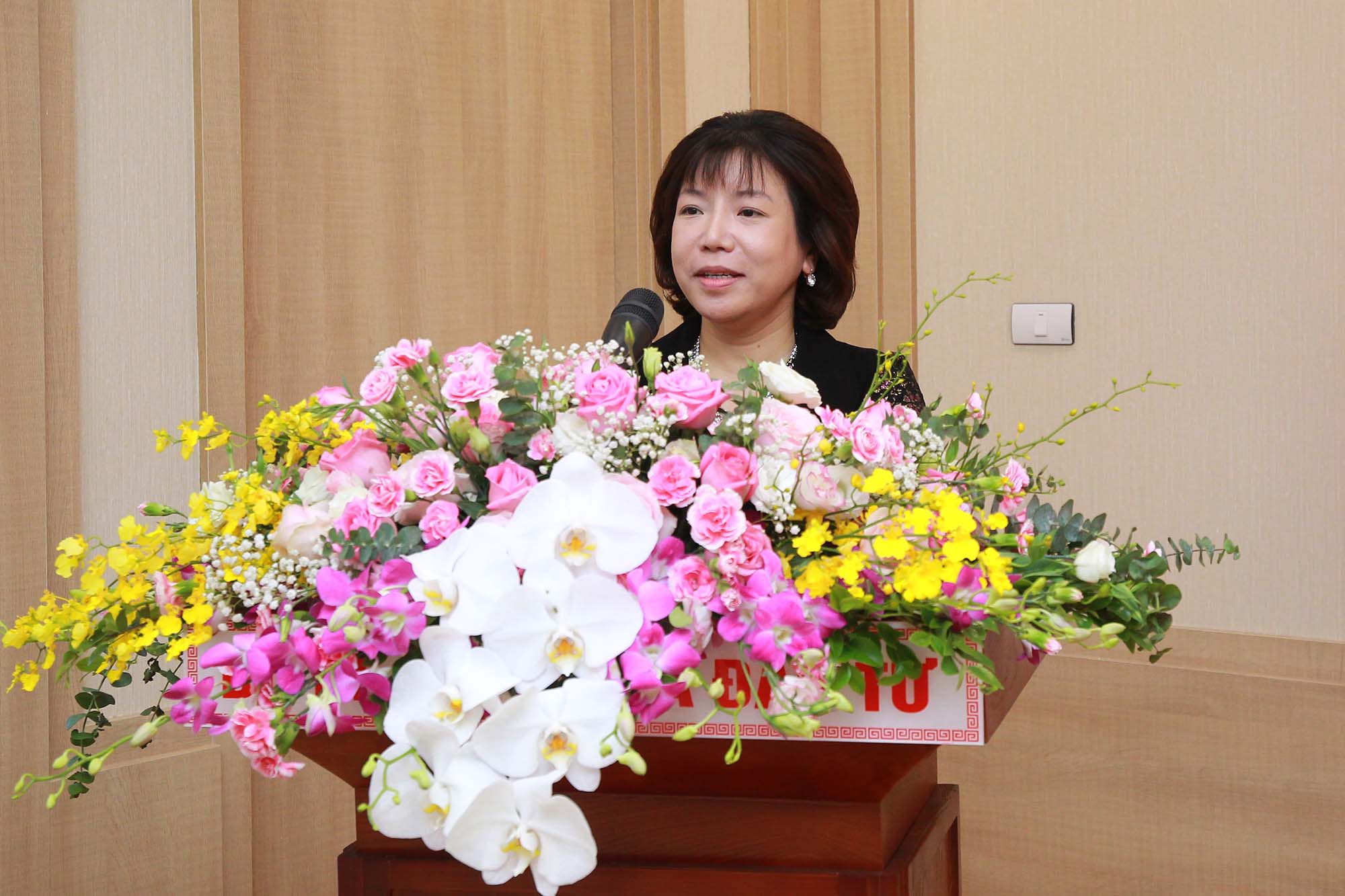 Bà Nguyễn Thị Thanh Nhàn, Chủ tịch HĐQT kiêm Tổng giám đốc CTCP Tiến bộ Quốc tế (AIC) - đơn vị hỗ trợ, tư vấn giới thiệu về hệ thống