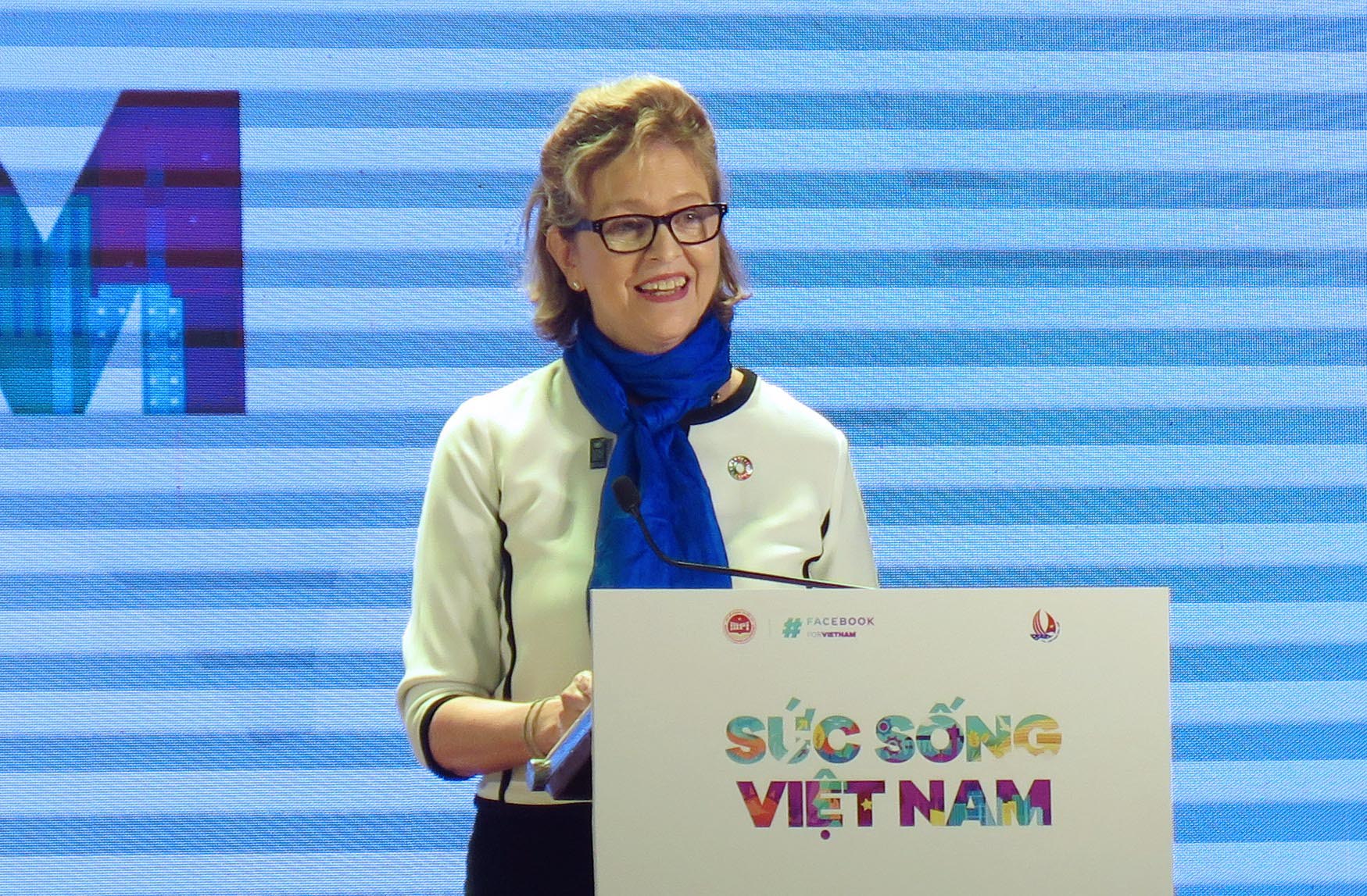 Bà Caitlin Wiesen, Trưởng đại diện thường trú, Chương trình phát triển Liên Hợp Quốc tại Việt Nam (UNDP)