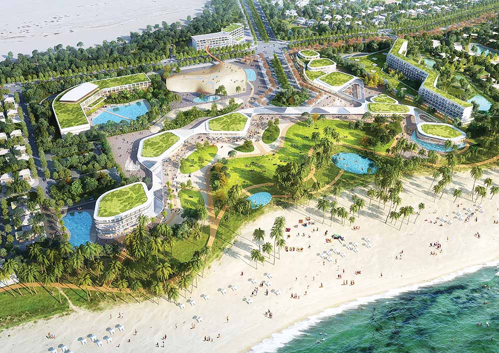 Vĩnh Hưng sẽ xây dựng khu resort, khách sạn nghỉ dưỡng, thể thao ven biển nhằm phục vụ nhu cầu nghỉ dưỡng cao cấp của du khách
