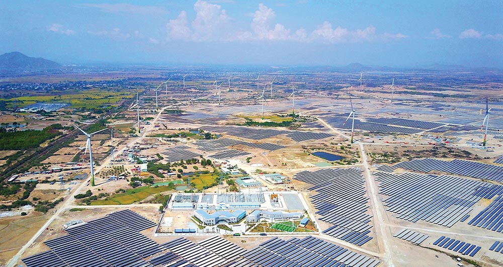 Những cánh đồng năng lượng tái tạo đã tạo động lực phát triển mạnh mẽ cho Ninh Thuận 