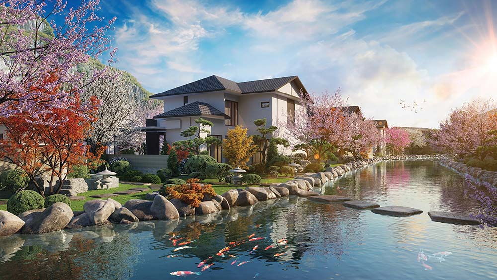 Sun Onsen Village - Limited Edition với giá trị độc bản và đẳng cấp đang được định hình là mảnh ghép quan trọng hình thành nên “thị trấn nghỉ dưỡng phong cách Nhật Bản”