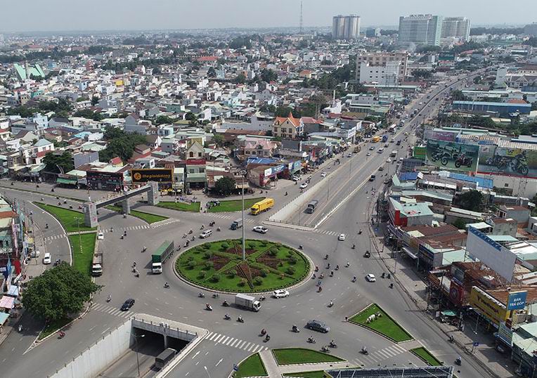 Một góc thành phố Biên Hòa, tỉnh Đồng Nai