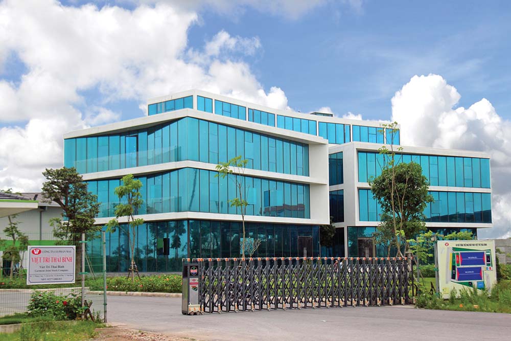 Nhà máy may xuất khẩu hiện đại của Công ty cổ phần May Việt Trí tại Thái Bình