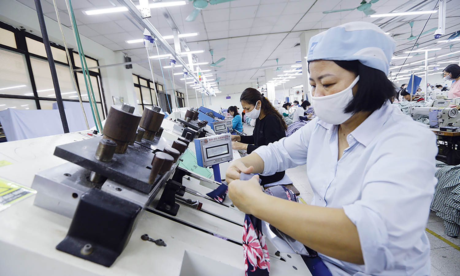 Việt Nam là một mắt xích quan trọng trong chuỗi cung ứng dệt may toàn cầu 	ảnh: đức thanh