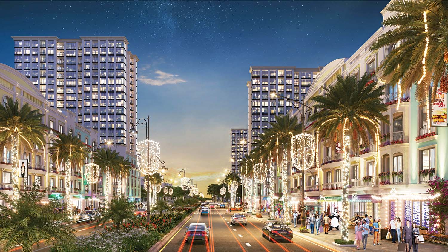 Những Dự án mới như trục đại lộ, quảng trường biển đang được xây dựng sẽ tạo điều kiện phát triển kinh tế đêm Sầm Sơn