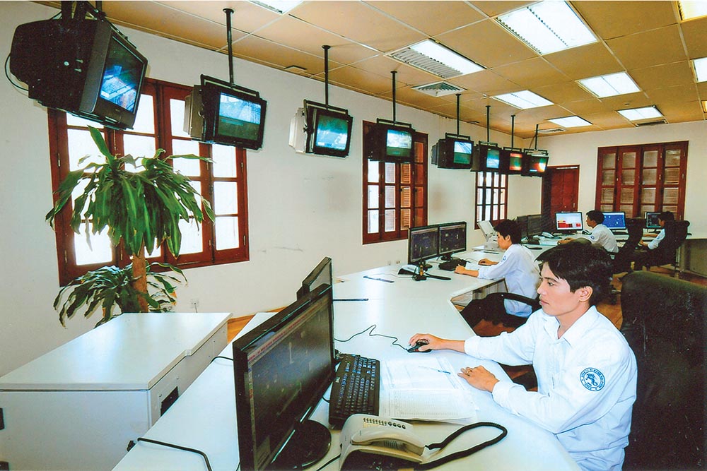 Phòng Vận hành trung tâm Công ty Xi măng Hải Phòng