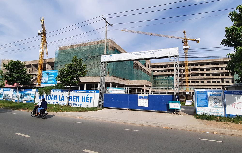 Dự án Đầu tư xây dựng mới Bệnh viện Ung bướu TP. Cần Thơ khó hoàn thành đúng tiến độ