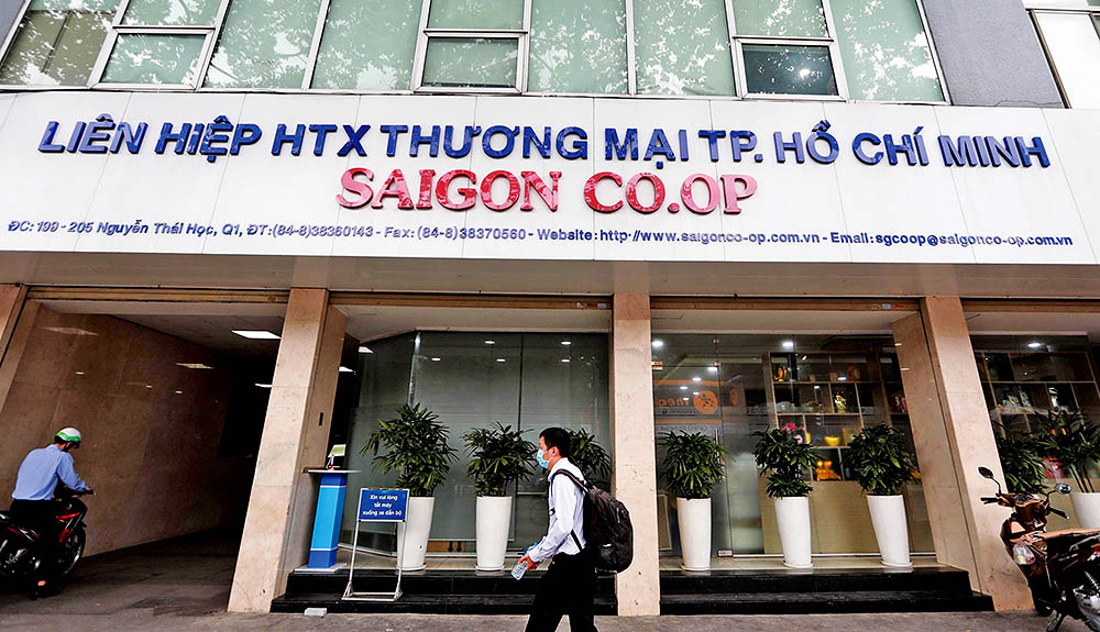 Đại hội Thành viên bất thường của Saigon Co.op tổ chức tháng 7/2019 đã ra nghị quyết thống nhất tăng vốn điều lệ từ 3.200 tỷ đồng lên hơn 6.797 tỷ đồng. Trong ảnh: Trụ sở Saigon Co.op