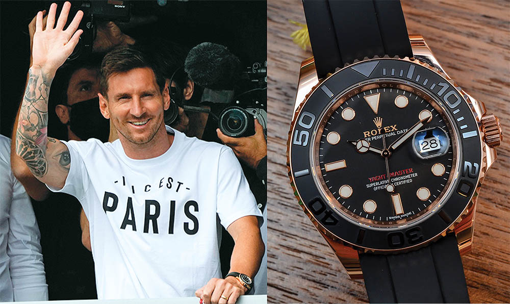 Siêu sao bóng đá Lionel Messi sưu tầm nhiều đồng hồ trị giá hàng chục tới trăm ngàn USD	ảnh: rolex 
