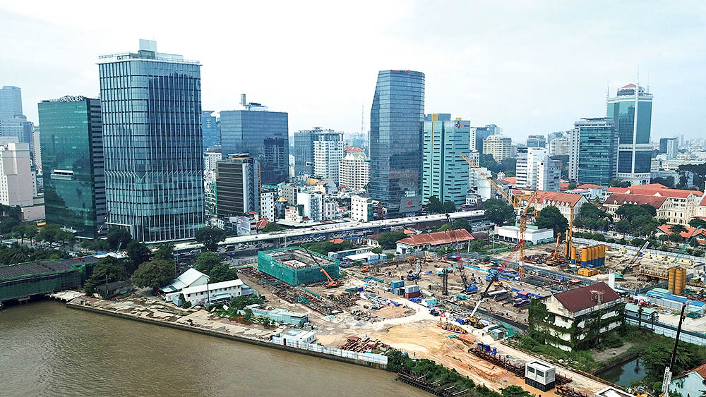 Dự án Khu trung tâm phức hợp Sài Gòn - Ba Son được Masterise Homes mua lại từ Alpha King 	ảnh: lê toàn