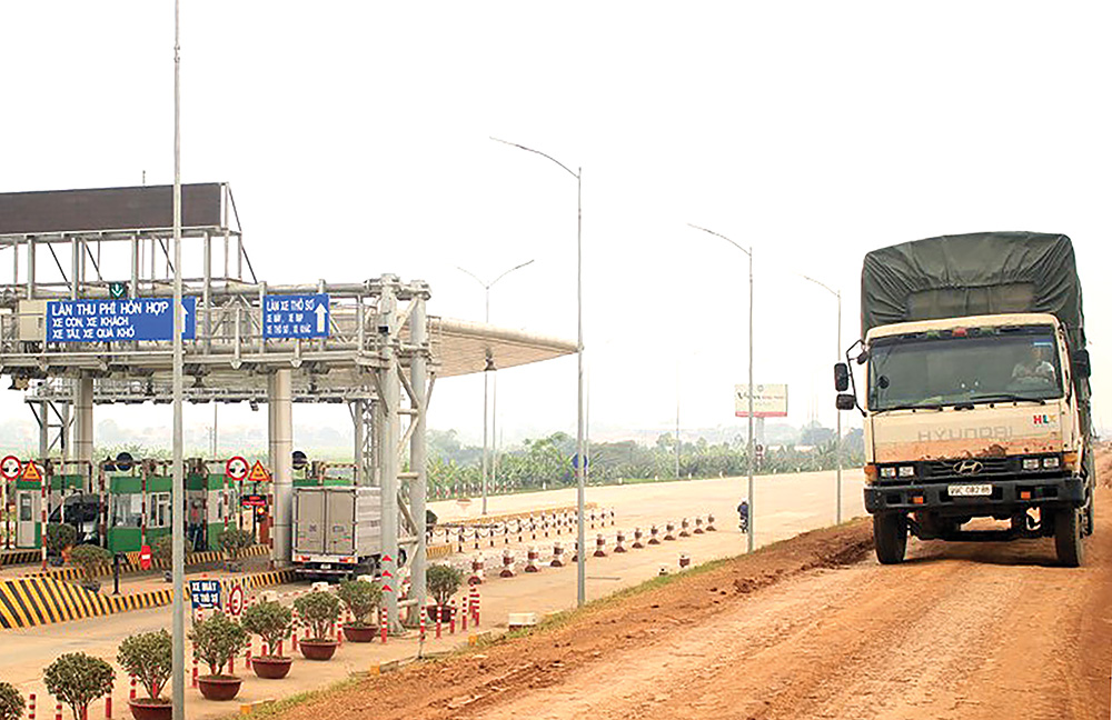 Trạm thu phí Dự án BOT  đường Hồ Chí Minh, đoạn từ Quốc lộ 2 đến Hương Nộn