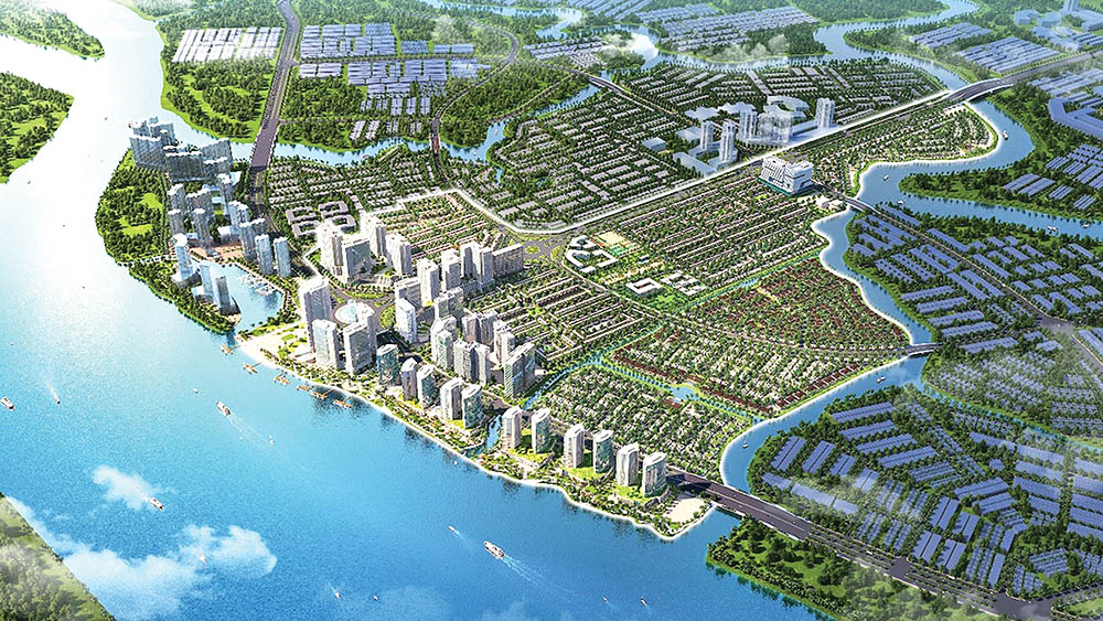 Các Dự án vùng ven đang rầm rộ mở bán. Trong ảnh: Dự án Izumi City (Đồng Nai) của Tập đoàn Nam Long