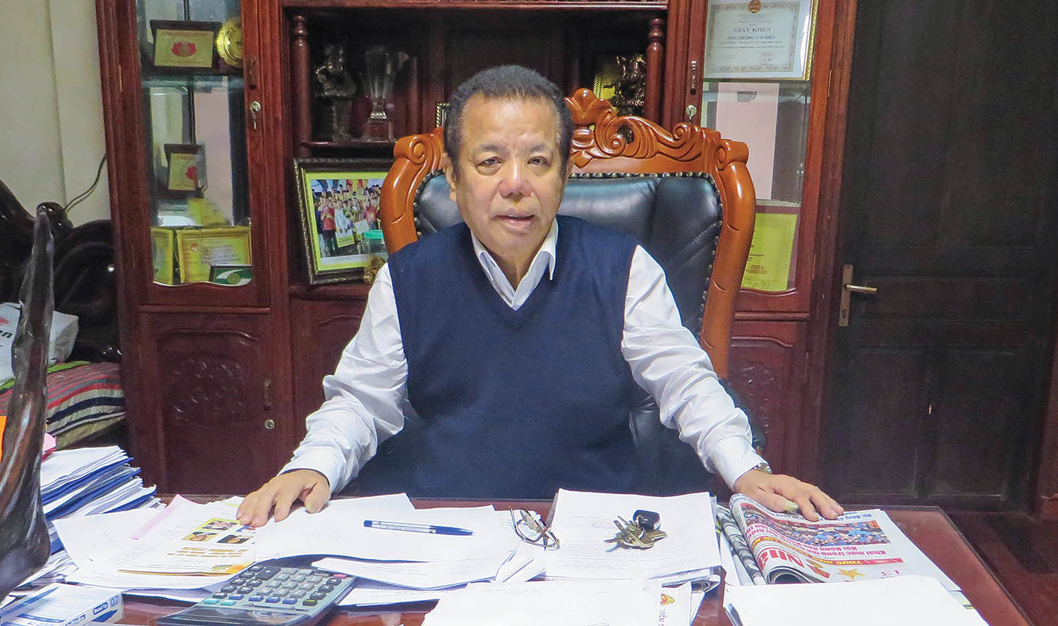 doanh nhân Trương Văn Hiền, Chủ tịch HĐQT, Tổng giám đốc Tổng công ty CP Vật tư nông nghiệp Nghệ An