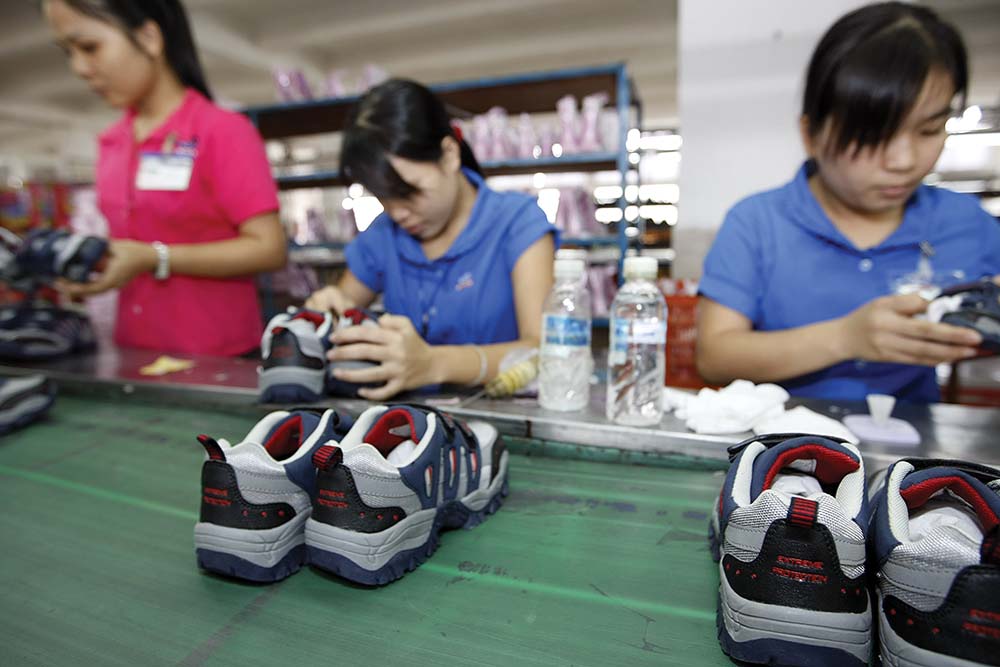 Nhiều doanh nghiệp trong ngành da giày- túi xách đã có đơn hàng đến hết quý I/2022