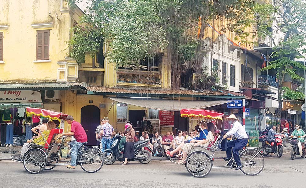 Du khách quốc tế đến Việt Nam đang tăng mạnh trở lại 	Ảnh: Đức Thanh