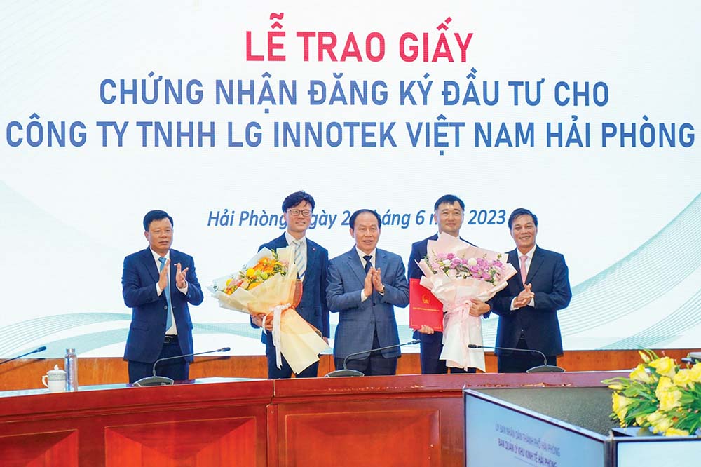 Các doanh nghiệp FDI đánh giá cao môi trường đầu tư của Hải Phòng nên không ngừng mở rộng quy mô đầu tư