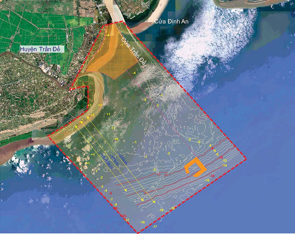 Sóc Trăng sẽ hình thành cảng biển ngoài khơi cửa Trần Đề